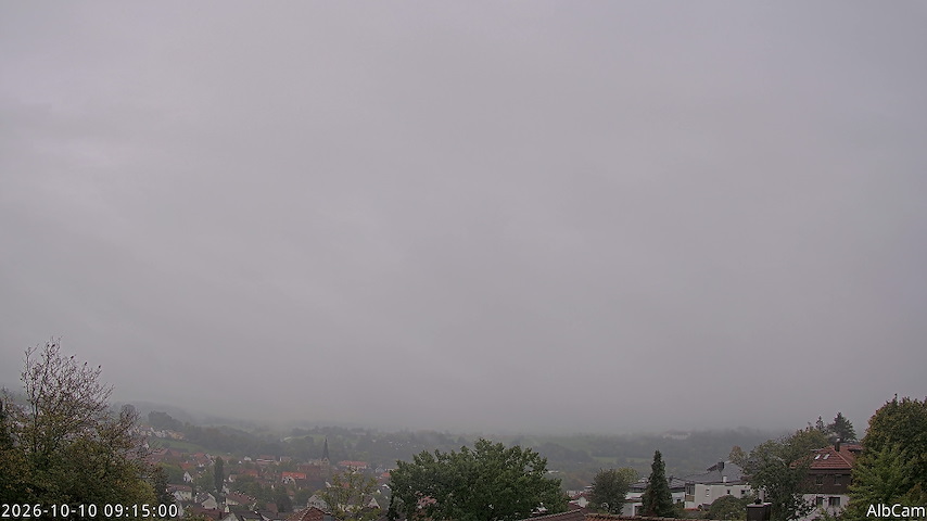 Live camera feed from 🇩🇪 AlbCam Goeppingen in View from Goeppingen to SW