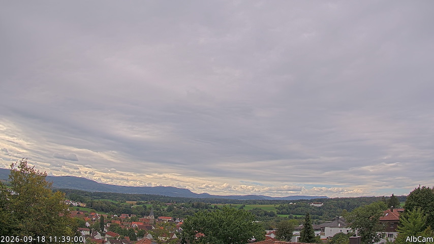 Live camera feed from 🇩🇪 AlbCam Goeppingen in View from Goeppingen to SW