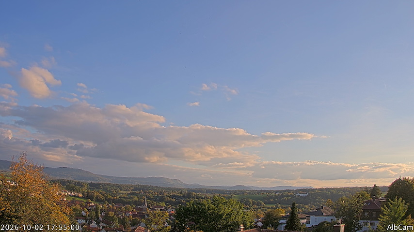 Live camera feed from 🇩🇪 AlbCam Goeppingen in View from Goeppingen to SW