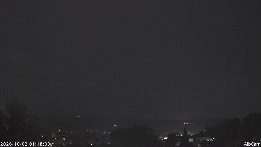 Live camera feed from 🇩🇪 AlbCam Goeppingen in View from Goeppingen to SW