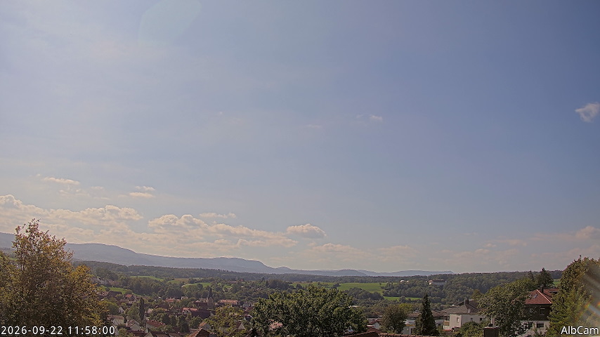 Live camera feed from 🇩🇪 AlbCam Goeppingen in View from Goeppingen to SW