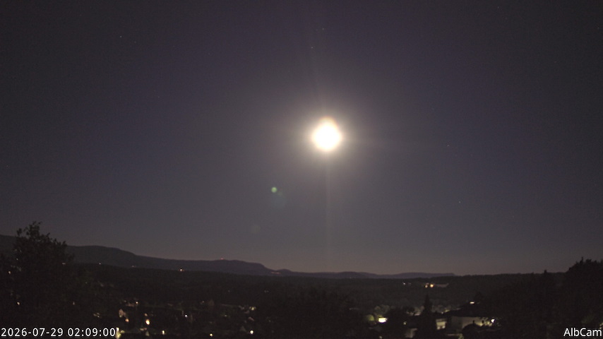 Live camera feed from AlbCam - Göppingen, Germany in View from Göppingen to SSW