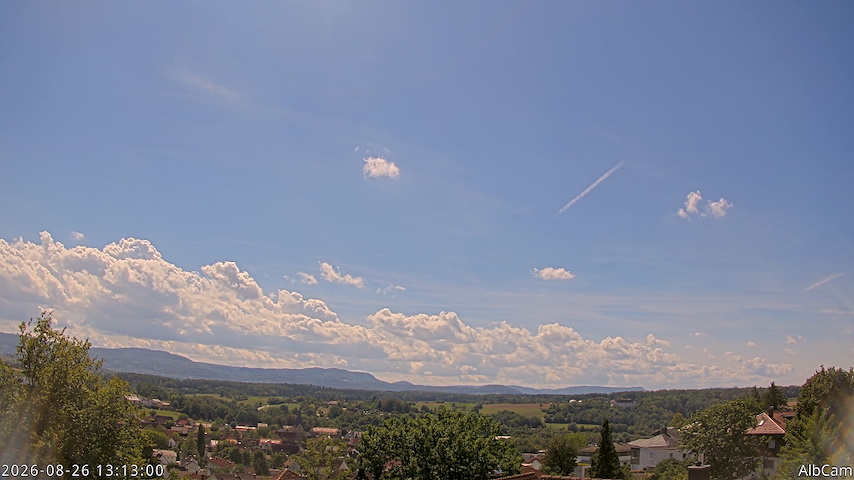 Live camera feed from 🇩🇪 AlbCam Goeppingen in View from Goeppingen to SW