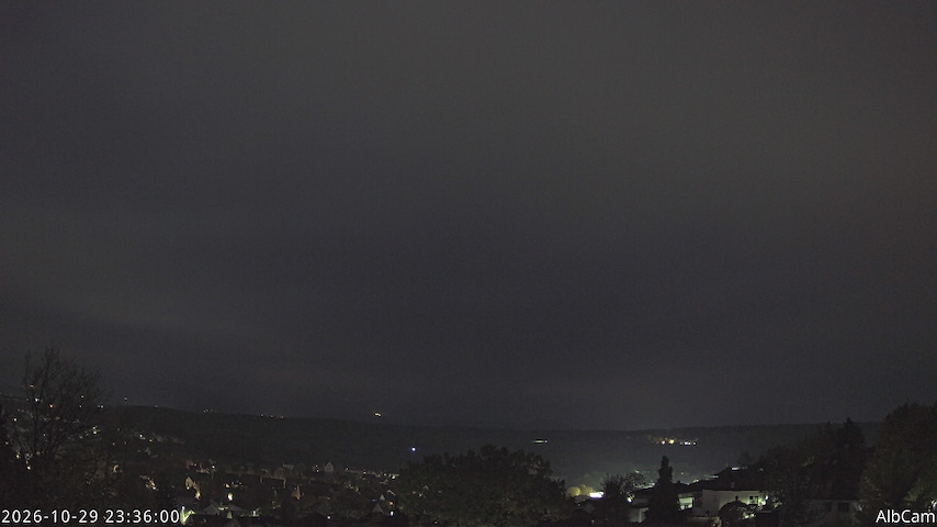 Live camera feed from 🇩🇪 AlbCam Goeppingen in View from Goeppingen to SW