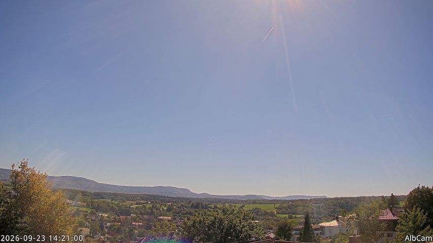 Live camera feed from 🇩🇪 AlbCam Goeppingen in View from Goeppingen to SW