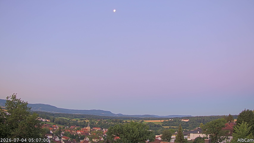 Live camera feed from AlbCam - Göppingen, Germany in View from Göppingen to SSW