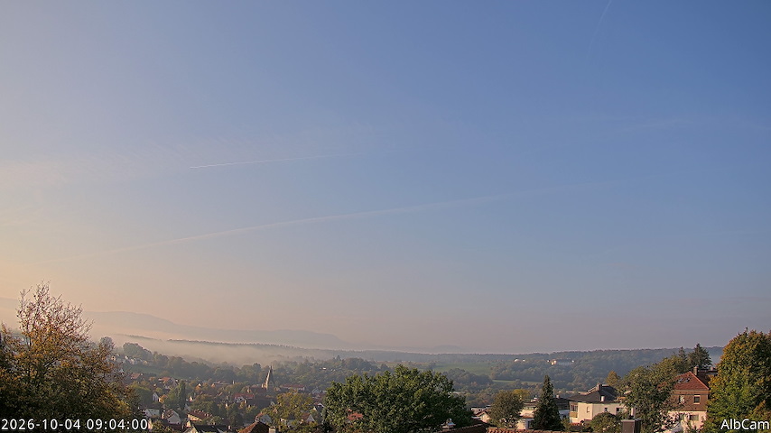Live camera feed from 🇩🇪 AlbCam Goeppingen in View from Goeppingen to SW