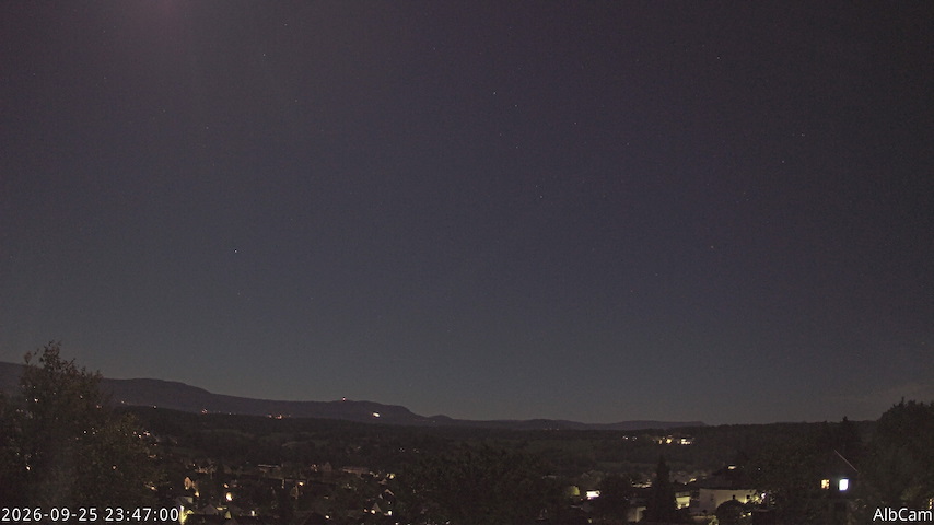 Live camera feed from 🇩🇪 AlbCam Goeppingen in View from Goeppingen to SW
