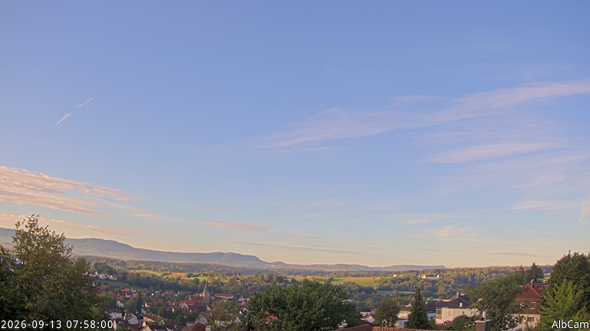 Kanał kamery na żywo z 🇩🇪 AlbCam Goeppingen w View from Goeppingen to SW