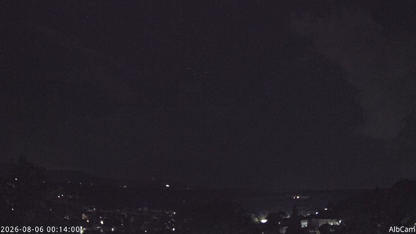 Live camera feed from AlbCam - Göppingen, Germany in View from Göppingen to SSW