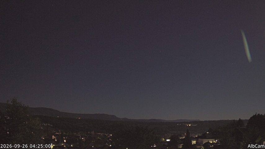 Live camera feed from 🇩🇪 AlbCam Goeppingen in View from Goeppingen to SW