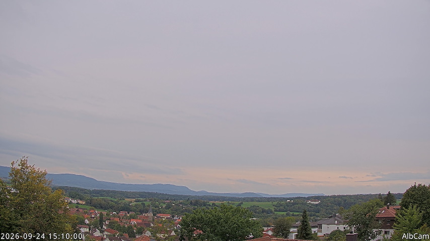 Live camera feed from 🇩🇪 AlbCam Goeppingen in View from Goeppingen to SW