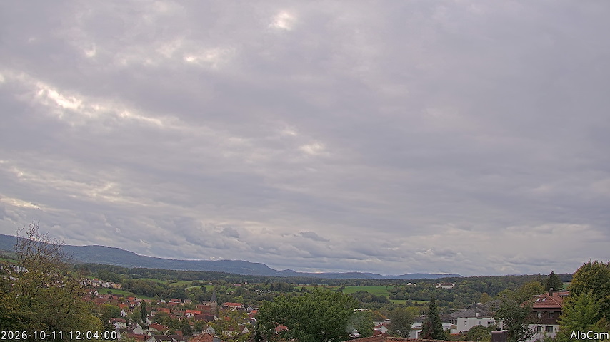 Live camera feed from 🇩🇪 AlbCam Goeppingen in View from Goeppingen to SW