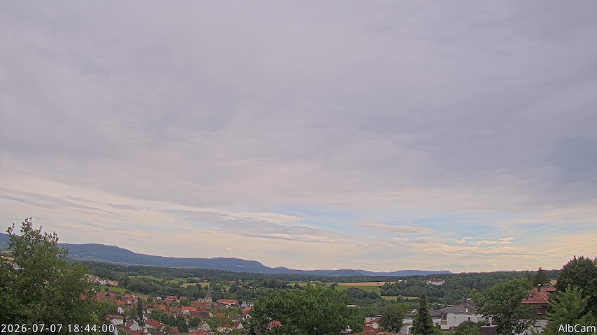 Live camera feed from AlbCam - Göppingen, Germany in View from Göppingen to SSW