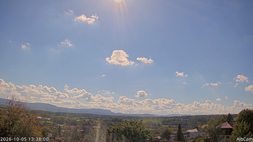 Live camera feed from 🇩🇪 AlbCam Goeppingen in View from Goeppingen to SW