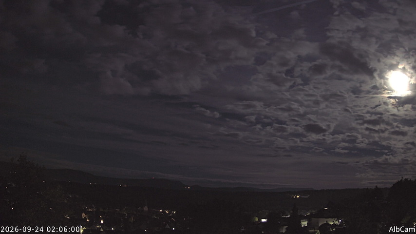 Live camera feed from 🇩🇪 AlbCam Goeppingen in View from Goeppingen to SW