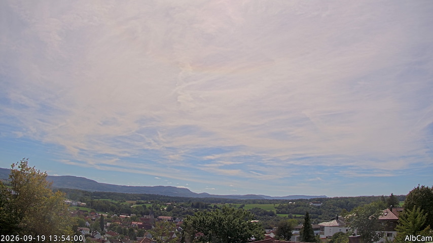 Live camera feed from 🇩🇪 AlbCam Goeppingen in View from Goeppingen to SW