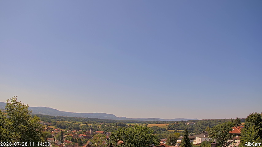 Live camera feed from AlbCam - Göppingen, Germany in View from Göppingen to SSW