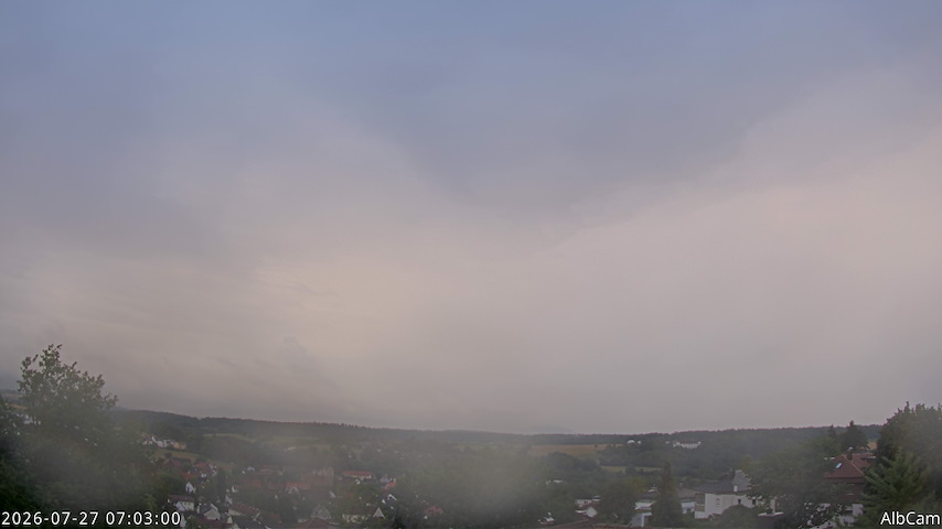 Live-kamerakanal från AlbCam - Göppingen, Germany i View from Göppingen to SSW