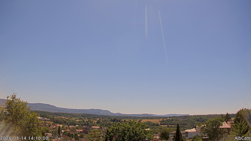 Live camera feed from AlbCam - Göppingen, Germany in View from Göppingen to SSW