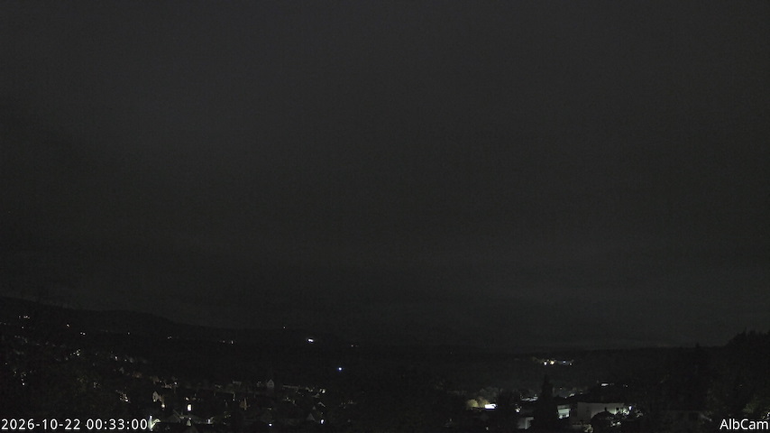 Live camera feed from 🇩🇪 AlbCam Goeppingen in View from Goeppingen to SW