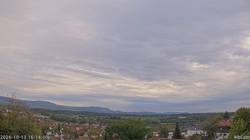 来自 View from Goeppingen to SW 的 🇩🇪 AlbCam Goeppingen 实时摄像机频道
