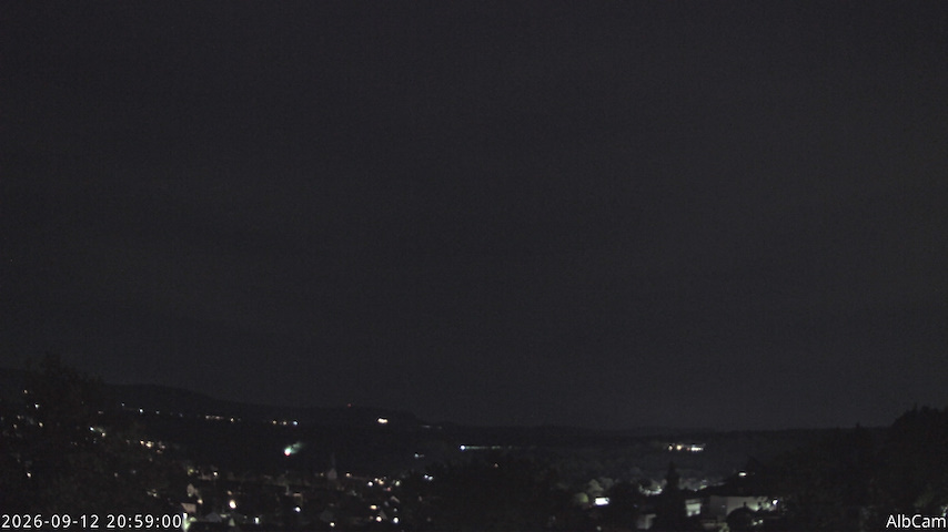 Live camera feed from 🇩🇪 AlbCam Goeppingen in View from Goeppingen to SW