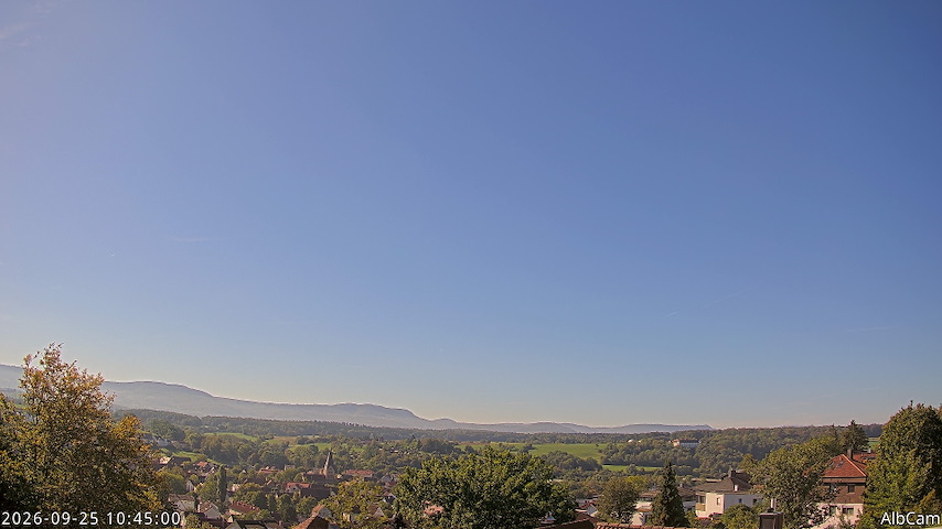 Live camera feed from 🇩🇪 AlbCam Goeppingen in View from Goeppingen to SW