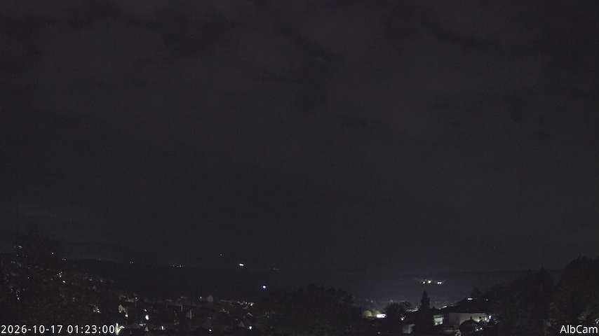 Live camera feed from 🇩🇪 AlbCam Goeppingen in View from Goeppingen to SW