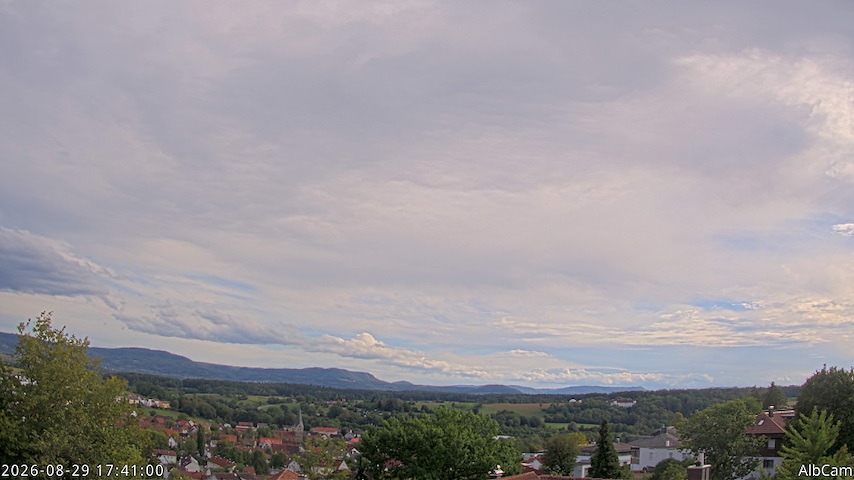 Live camera feed from 🇩🇪 AlbCam Goeppingen in View from Goeppingen to SW