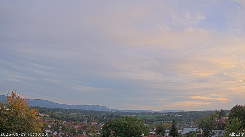 Live camera feed from 🇩🇪 AlbCam Goeppingen in View from Goeppingen to SW