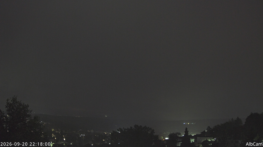 Live camera feed from 🇩🇪 AlbCam Goeppingen in View from Goeppingen to SW