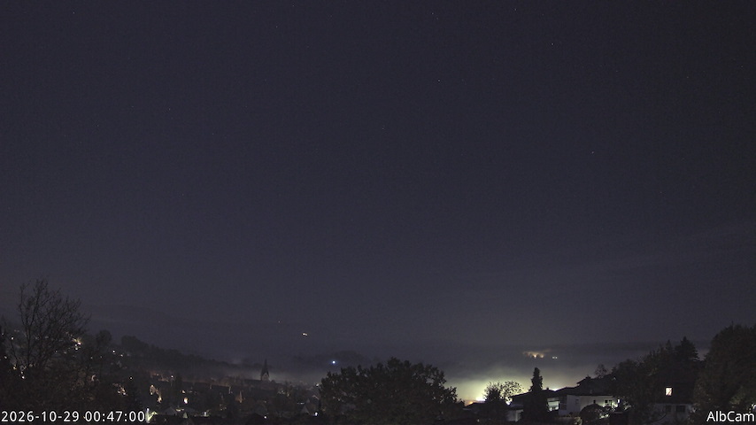 Live camera feed from 🇩🇪 AlbCam Goeppingen in View from Goeppingen to SW