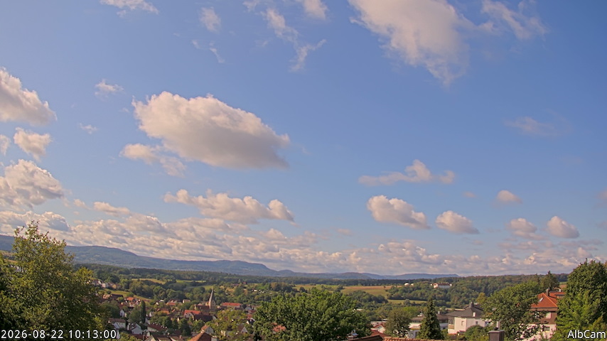 Tiesioginis kameros kanalas iš 🇩🇪 AlbCam Goeppingen View from Goeppingen to SW