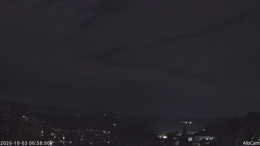 Live camera feed from 🇩🇪 AlbCam Goeppingen in View from Goeppingen to SW