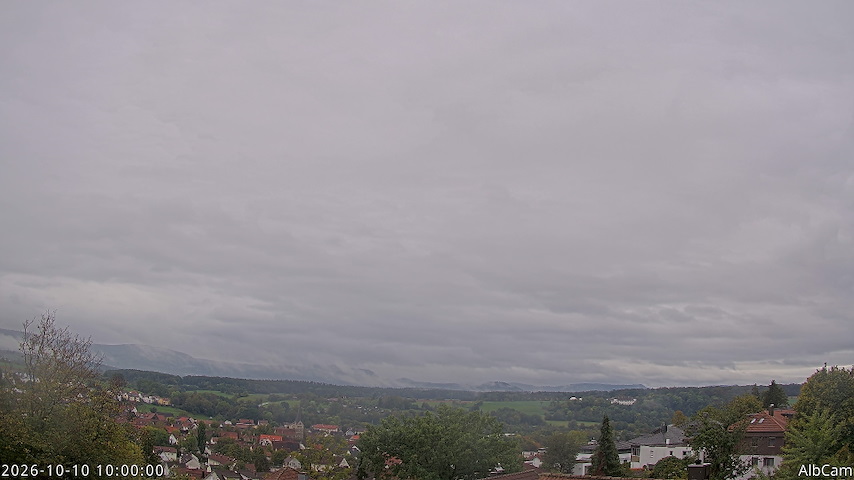 Live camera feed from 🇩🇪 AlbCam Goeppingen in View from Goeppingen to SW