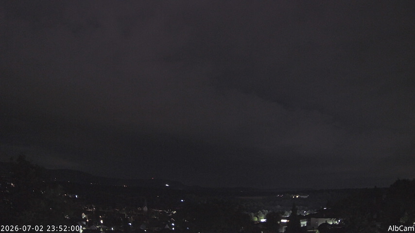 Live camera feed from AlbCam - Göppingen, Germany in View from Göppingen to SSW