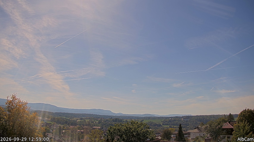 Live camera feed from 🇩🇪 AlbCam Goeppingen in View from Goeppingen to SW