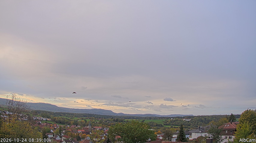 Live camera feed from 🇩🇪 AlbCam Goeppingen in View from Goeppingen to SW