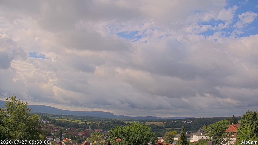 AlbCam - Göppingen, Germany'dan View from Göppingen to SSW'e canlı kamera kanalı