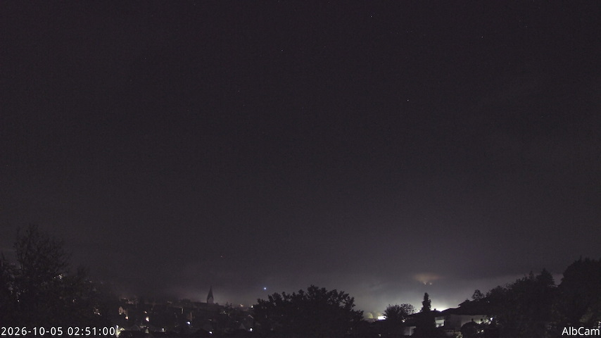 Live camera feed from 🇩🇪 AlbCam Goeppingen in View from Goeppingen to SW