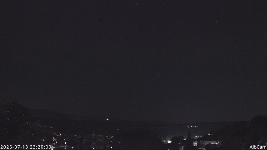 Live camera feed from AlbCam - Göppingen, Germany in View from Göppingen to SSW