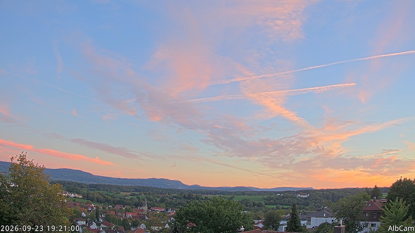 Live camera feed from 🇩🇪 AlbCam Goeppingen in View from Goeppingen to SW