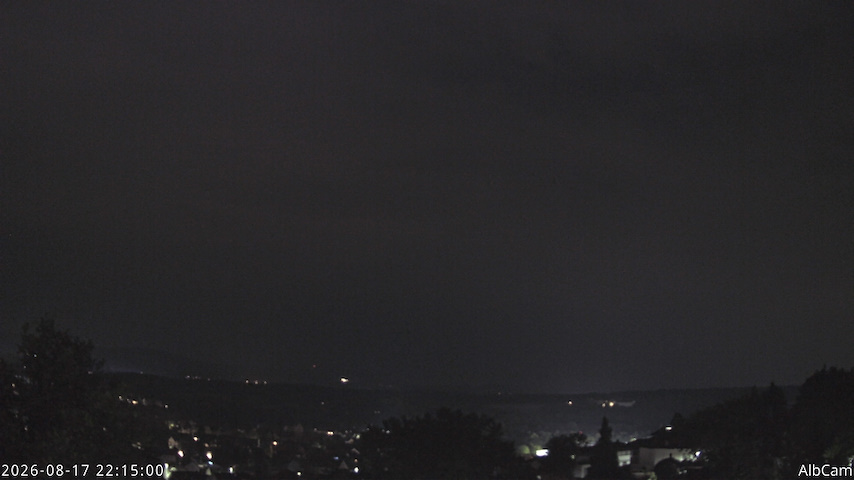 Live camera feed from AlbCam - Göppingen, Germany in View from Göppingen to SSW