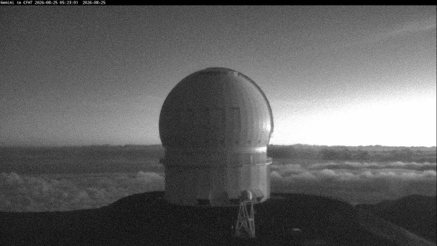 Canal de càmera en directe de Canada-France-Hawaii Telescope - North a Hawaii