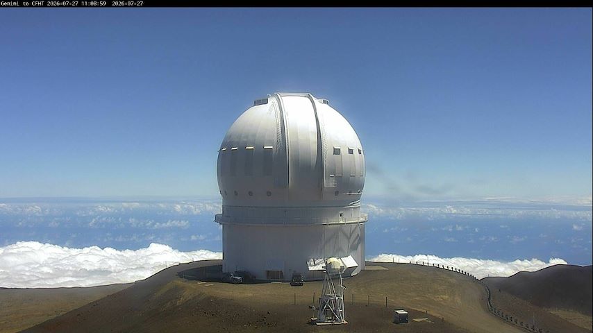 Kênh camera trực tiếp từ Canada-France-Hawaii Telescope - North tại Hawaii