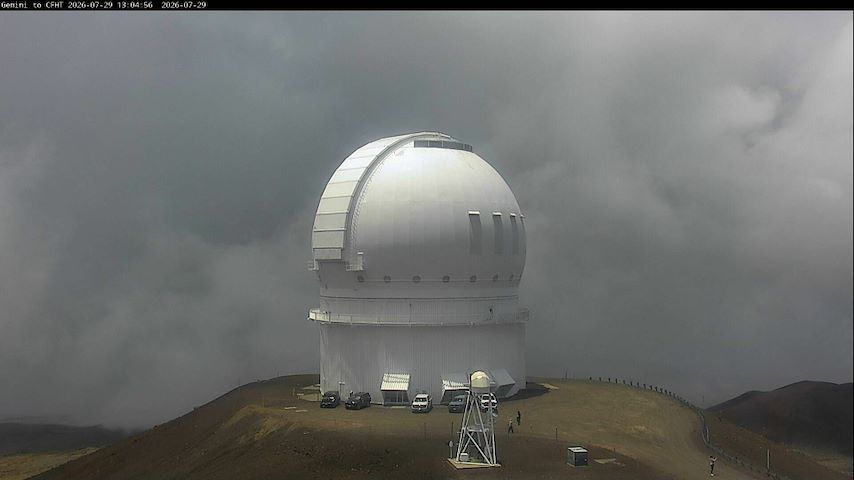 Canada-France-Hawaii Telescope - North의 라이브 카메라 채널 (Hawaii)