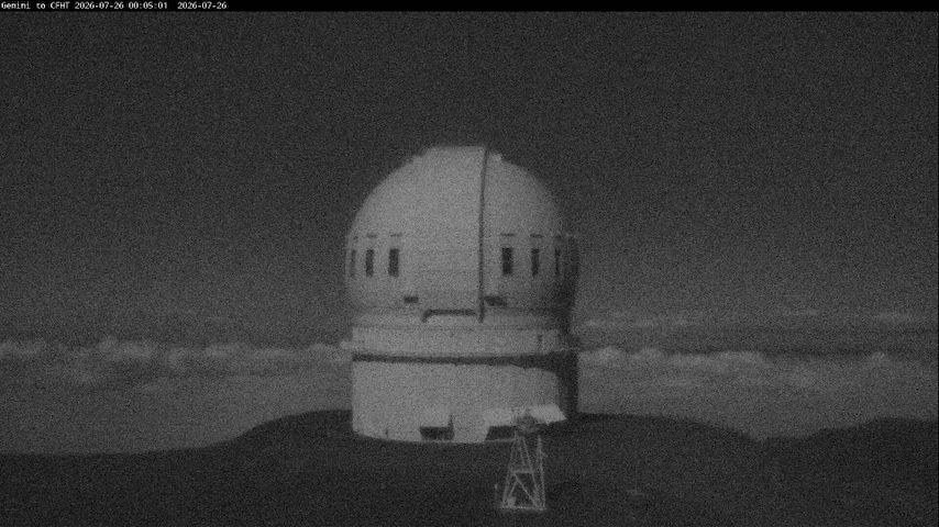 Direkte kamerakanal fra Canada-France-Hawaii Telescope - North i Hawaii