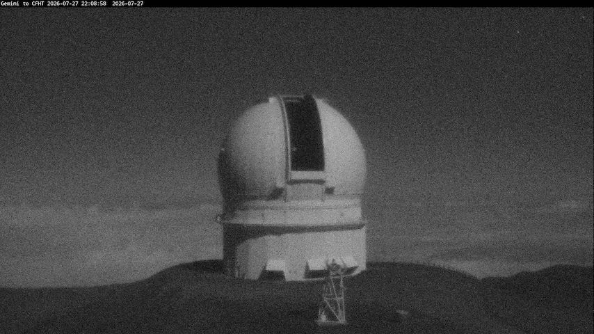 Direkte kamerakanal fra Canada-France-Hawaii Telescope - North i Hawaii