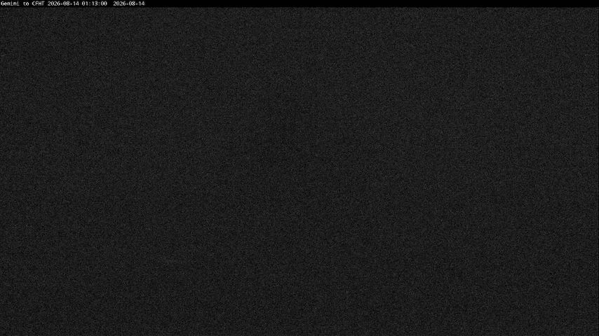 Live camera feed from Canada-France-Hawaii Telescope - North in Hawaii
